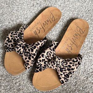 Blowfish Leopard Sandals